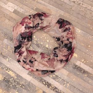Whimsical Floral Pink Scarf. Perfect for V-Day!